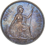1946 Penny - George VI British Bronze Coin - Superb