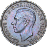1951 Penny - George VI British Bronze Coin - Nice