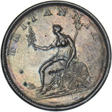 1806 Halfpenny - George III British Copper Coin - Nice