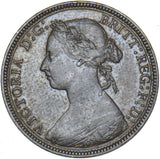 1885 Halfpenny - Victoria British Bronze Coin - Nice
