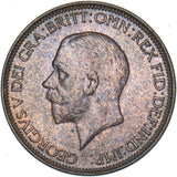 1929 Halfpenny - George V British Bronze Coin - Very Nice