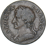1672 Farthing - Charles II British Copper Coin - Nice