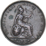 1826 Farthing - George IV British Copper Coin - Nice