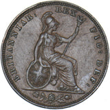 1831 Farthing - William IV British Copper Coin - Very Nice