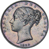 1839 Isle Of Man Farthing - Copper Coin - Very Nice