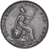 1848 Farthing - Victoria British Copper Coin - Nice
