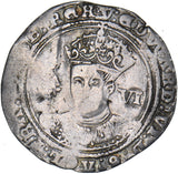 1551-3 Sixpence - Edward VI British Silver Hammered Coin