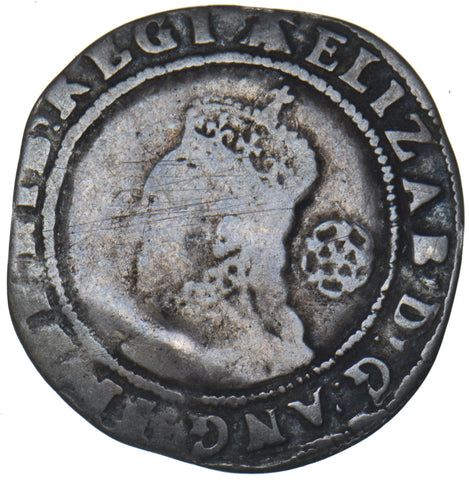 1583 Sixpence - Elizabeth I British Silver Hammered Coin
