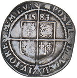 1583 Sixpence - Elizabeth I British Silver Hammered Coin