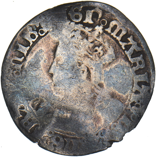 1553-4 Groat - Mary British Hammered Silver Coin