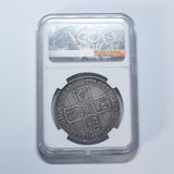 1750 Crown (NGC XF 40) - George II British Silver Coin - Nice