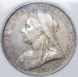 1893 LVI Crown (NGC MS 62) - Victoria British Silver Coin - Superb