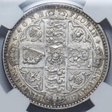 1849 Florin (NGC AU Details) - Victoria British Silver Coin - Nice