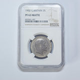 1902 Matt Proof Florin (NGC PF 63 ) - Edward VII British Silver Coin - Superb