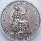 1826 Halfpenny (CGS 65) - George IV British Copper Coin - Very Nice