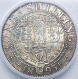 1893 Shilling (CGS UNC 80) - Victoria British Silver Coin - Superb