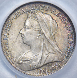 1901 Sixpence (CGS 78) - Victoria British Silver Coin - Superb
