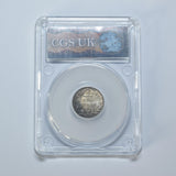 1902 Sixpence (CGS 75) - Edward VII British Silver Coin - Superb