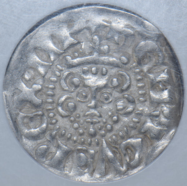 1247-72 Penny (NGC MS 60) - Henry III British Silver Hammered Coin - Very Nice