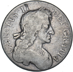1681 Crown - Charles II British Silver Coin