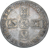 1696 Crown - William III British Silver Coin