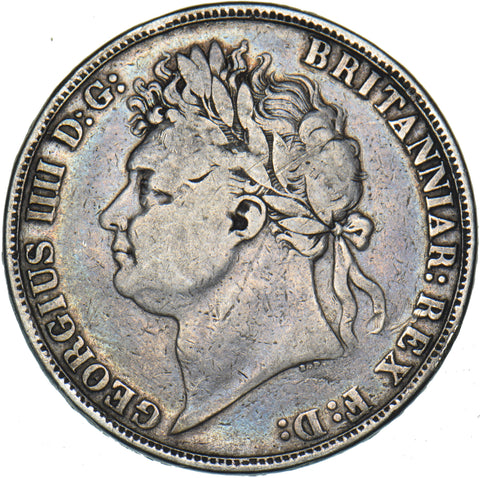 1821 Crown - George IV British Silver Coin