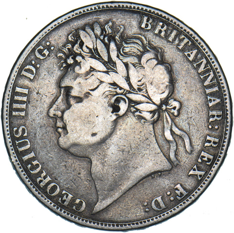 1821 Crown - George IV British Silver Coin