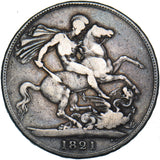 1821 Crown - George IV British Silver Coin