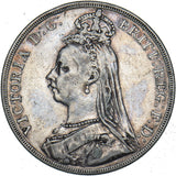 1892 Crown - Victoria British Silver Coin