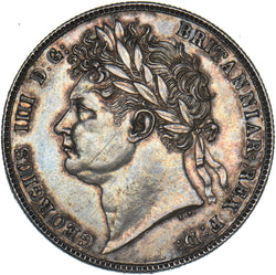 1820 Halfcrown - George IV British Silver Coin - Very Nice