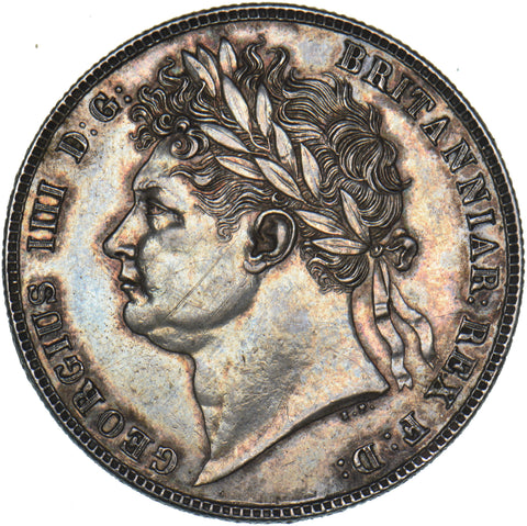 1820 Halfcrown - George IV British Silver Coin - Very Nice