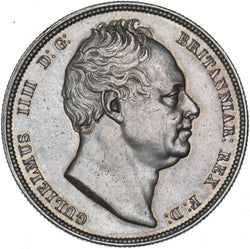 1834 Halfcrown (WW in block) - William IV British Silver Coin - Very Nice