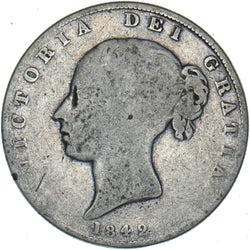 1842 Halfcrown - Victoria British Silver Coin