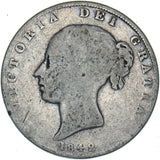 1842 Halfcrown - Victoria British Silver Coin