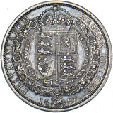 1887 Halfcrown - Victoria British Silver Coin - Nice