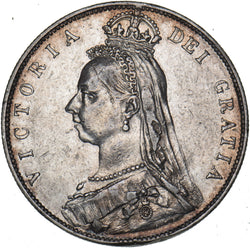 1889 Halfcrown - Victoria British Silver Coin - Nice
