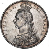 1889 Halfcrown - Victoria British Silver Coin - Nice