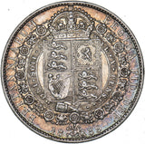 1889 Halfcrown - Victoria British Silver Coin - Nice