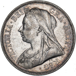 1893 Halfcrown - Victoria British Silver Coin - Nice