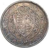 1896 Halfcrown - Victoria British Silver Coin - Nice
