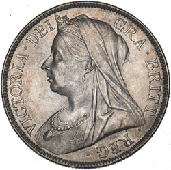 1897 Halfcrown - Victoria British Silver Coin - Very Nice