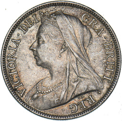 1897 Halfcrown - Victoria British Silver Coin - Very Nice