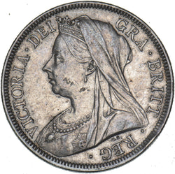 1900 Halfcrown - Victoria British Silver Coin - Nice