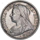 1901 Halfcrown - Victoria British Silver Coin - Nice