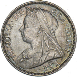 1901 Halfcrown - Victoria British Silver Coin - Superb