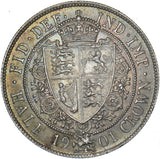1901 Halfcrown - Victoria British Silver Coin - Superb