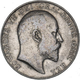 1902 Halfcrown - Edward VII British Silver Coin