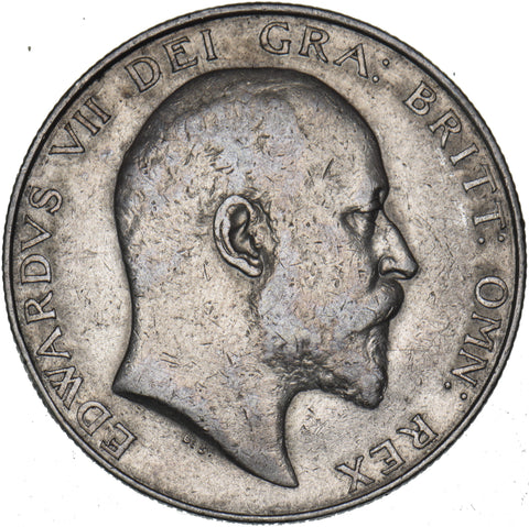 1902 Halfcrown - Edward VII British Silver Coin