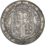 1903 Halfcrown - Edward VII British Silver Coin