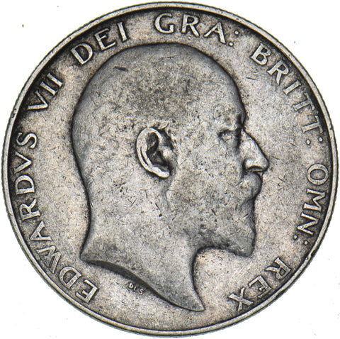 1904 Halfcrown - Edward VII British Silver Coin